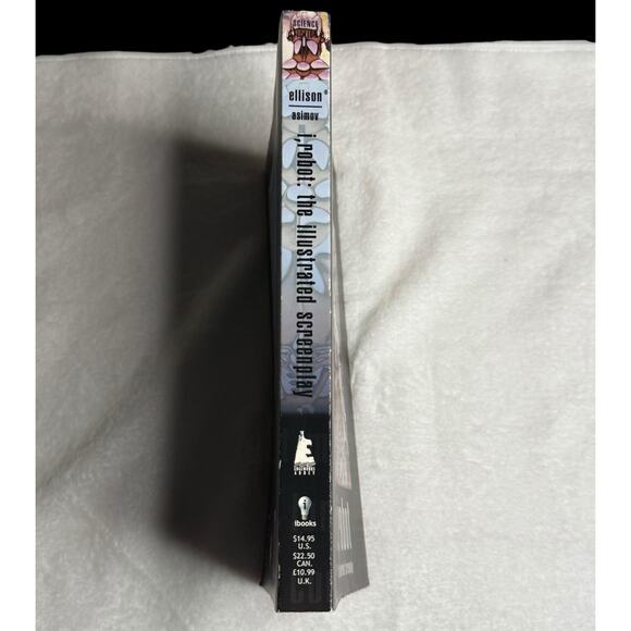 I Robot The Illustrated Screenplay Harlan Ellison Isaac 2004 1st ibooks printing - Picture 9 of 10